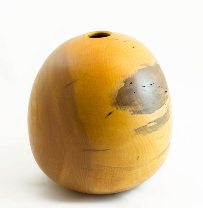 Decorative Wood Vase Spalted Beech