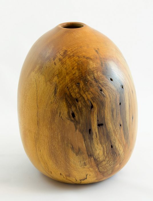 Wood Vase Spalted Beech
