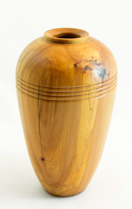 Wood Vase Spalted Beech