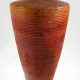Wood Vase White Birch Colored - 694- 7x12in.