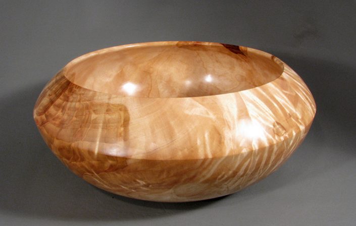 Yellow Birch Burl bowl