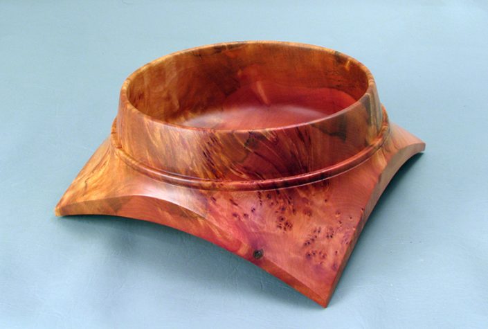 Australien Myrtle Burl bowl