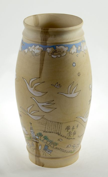 Vase White Birch