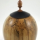 Wood cremation urn - #117-Spalted White Birch 8.5 x 14in.