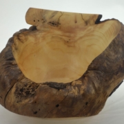 Wooden bowl Fir Burl #911d-11 x 9 x 4in.