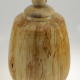 Wood funeral urn - #153a- Spalted Whit Birch 7,5 x 13in.