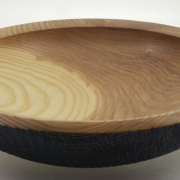 Wooden salad bowl Textured Ash #1017-12,5 x 3,5in.