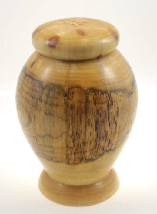 Wood funeral urn - #172a- Pine 7,25 x 10,25in.