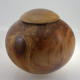 Wood cremation urn - #192-Poplar 8,75 x 9,75in.