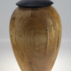 Wood funeral urn - #199-Spalted White Birch 7 x 10,75in.