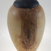 Wood funeral urn - #207- White Birch 7,25 x 11in.