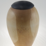 Wood funeral urn - #208- White Birch 7,25 x 10,75in.