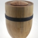 Wood funeral urn - #214-Spalted White Birch 7,5 x 11 in.