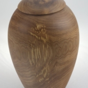 Wood funeral urn - #226- Ash 7,25 x 11,25 in.