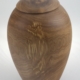 Wood funeral urn - #226- Ash 7,25 x 11,25 in.