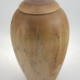 Wood funeral urn - #229a-Spalted White Birch 7 x 11in.